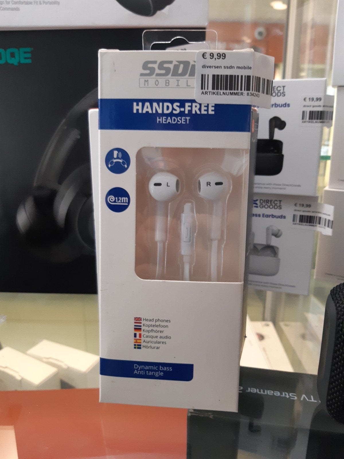 SSDN Mobile Hands-Free Headset - Nieuw in verpakking, Audio, Tv en Foto, Koptelefoons, Overige merken, In-ear, Onbekend, Nieuw