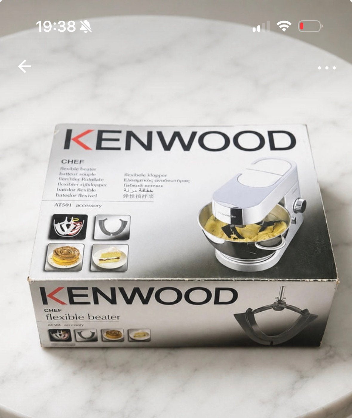 GEZOCHT Kenwood Chef flexibele klopper, Witgoed en Apparatuur, 4 liter of meer, Ophalen, Zo goed als nieuw, 3 snelheden of meer