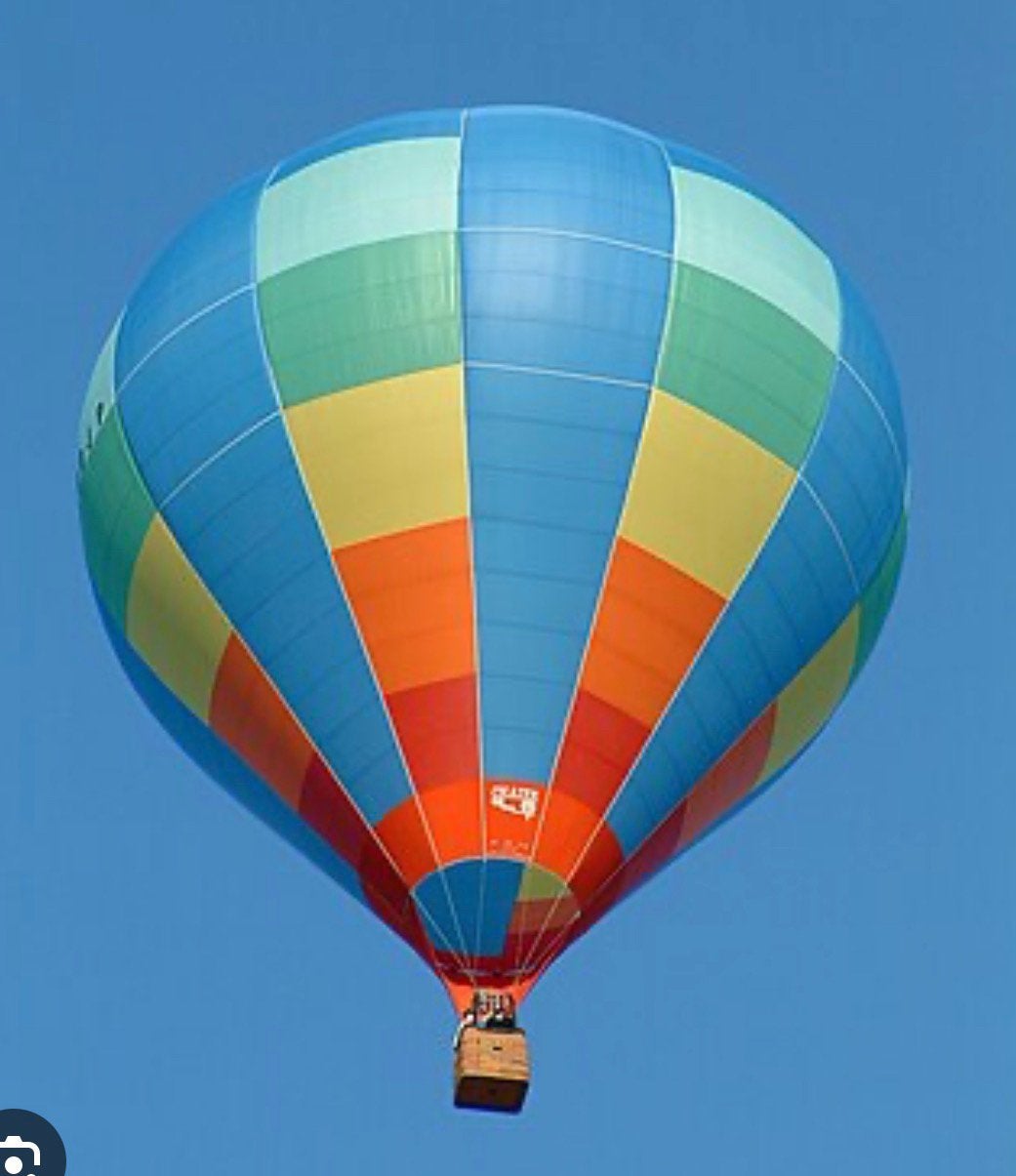 Luchtballonvaart, Eén persoon, Ticket of Toegangskaart