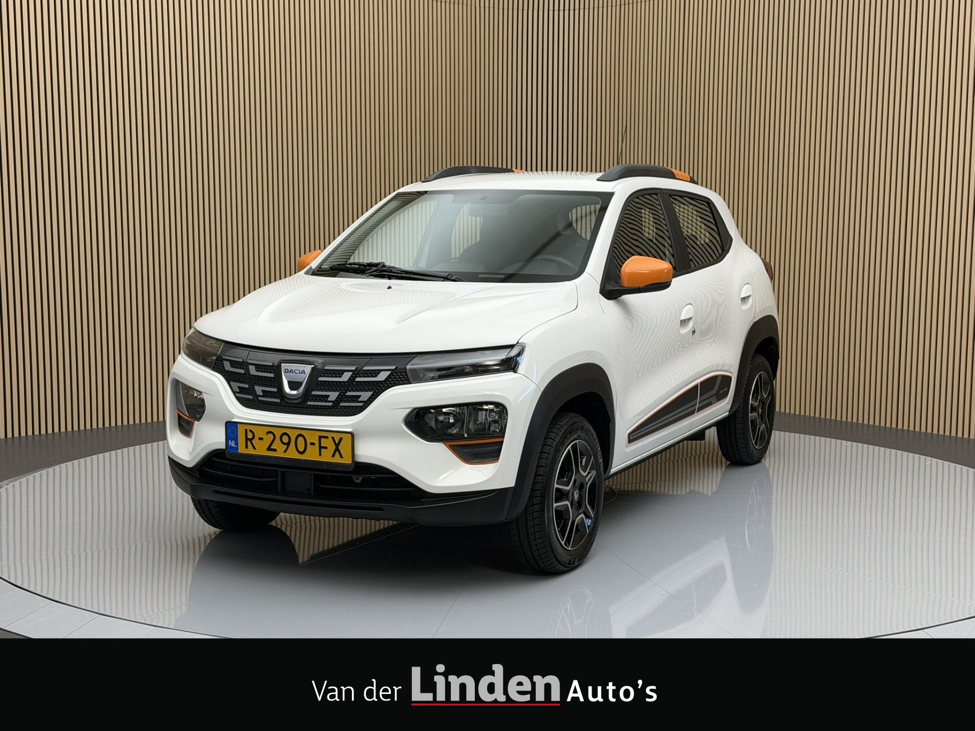 Dacia Spring Comfort Plus 27 kWh SOH 92,7% | Camera | Naviga, Auto's, Dealer onderhouden, Gebruikt, Zwart, 230 km