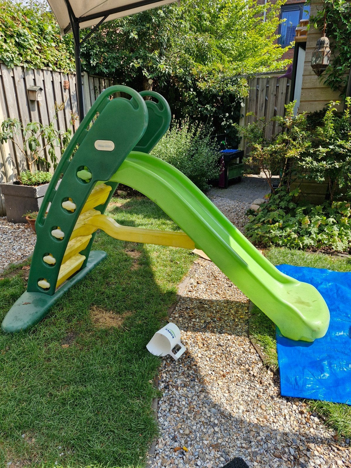 hoog model little tikes bijbaan, intact, Kinderen en Baby's, Ophalen, Gebruikt, Glijbaan