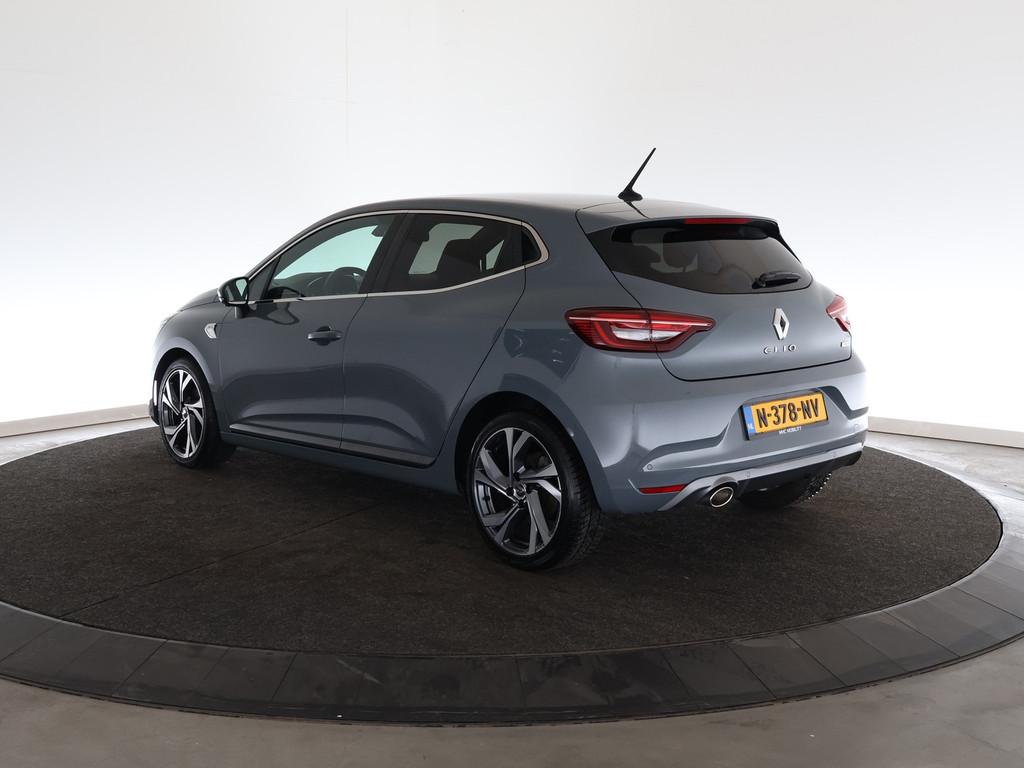 Renault Clio 1.0 TCe R.S. Line | Camera | Navi | (bj 2021), Voorwielaandrijving, Gebruikt, Leder en Stof, 49 €/maand