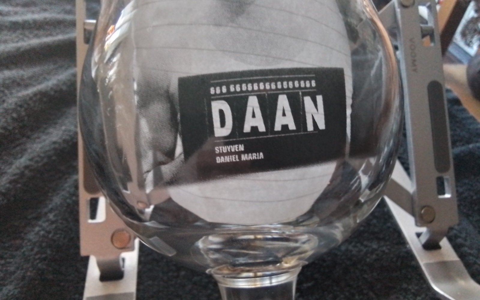 Uniek Duvelglas 'Daan' - Speciale editie, Glas of Glazen, Overige merken, Ophalen of Verzenden, Overige stijlen