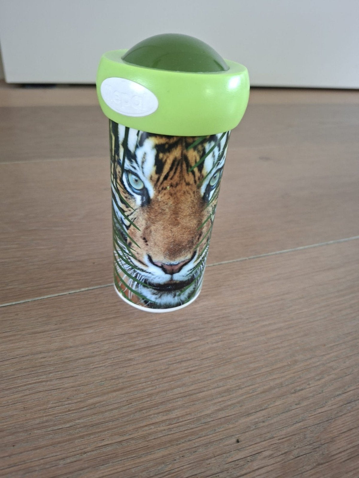 Mepal Animal Planet beker met tijgerprint, Ophalen of Verzenden, Gebruikt