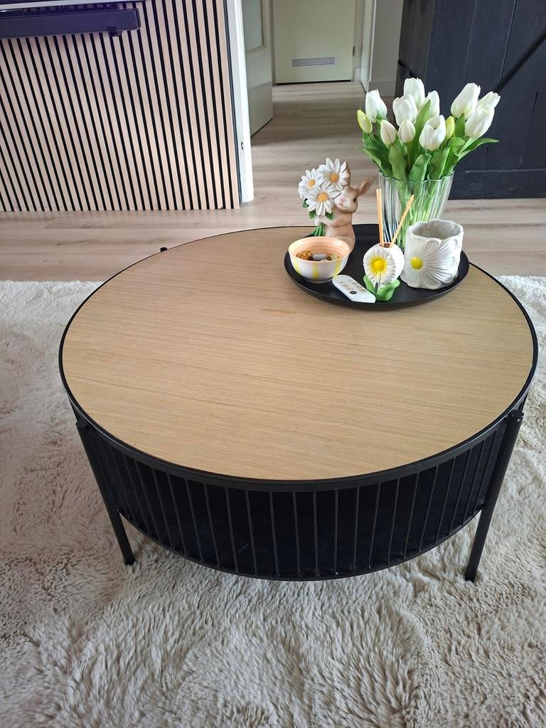 Mooie ronde salontafel, Ophalen, 50 tot 100 cm, Rond, 50 tot 100 cm