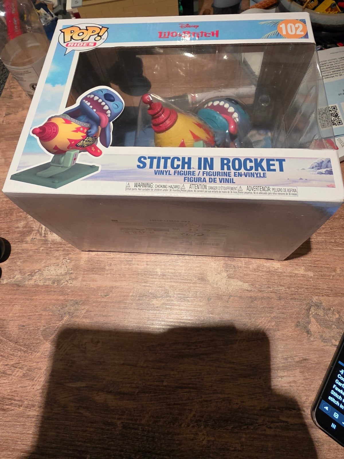 Funko Pop! Disney Lilo & Stitch - Stitch in Rocket, Verzamelen, Ophalen of Verzenden, Nieuw