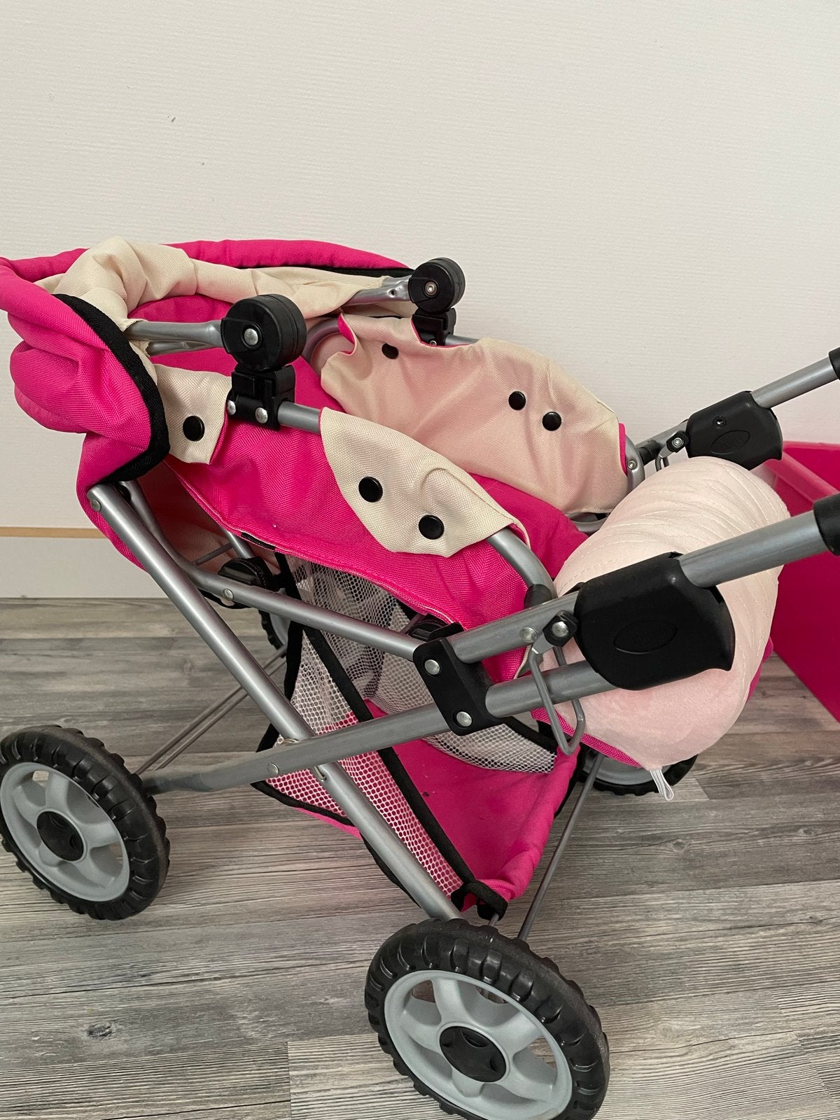 Roze poppenwagen - Gebruikt, maar in goede staat, Ophalen, Gebruikt, Overige typen