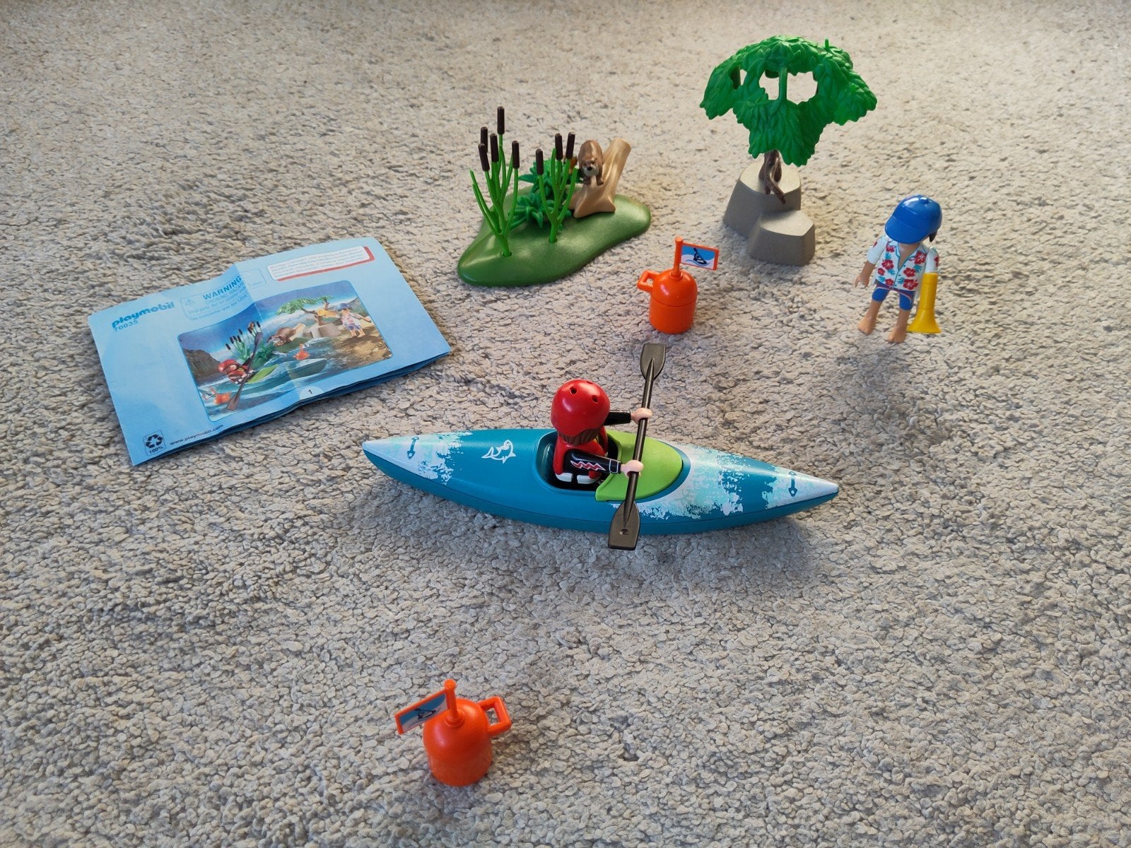 Playmobil Wild Life Kano 70035 - compleet, Wild life, Gebruikt, Complete set, Voertuig