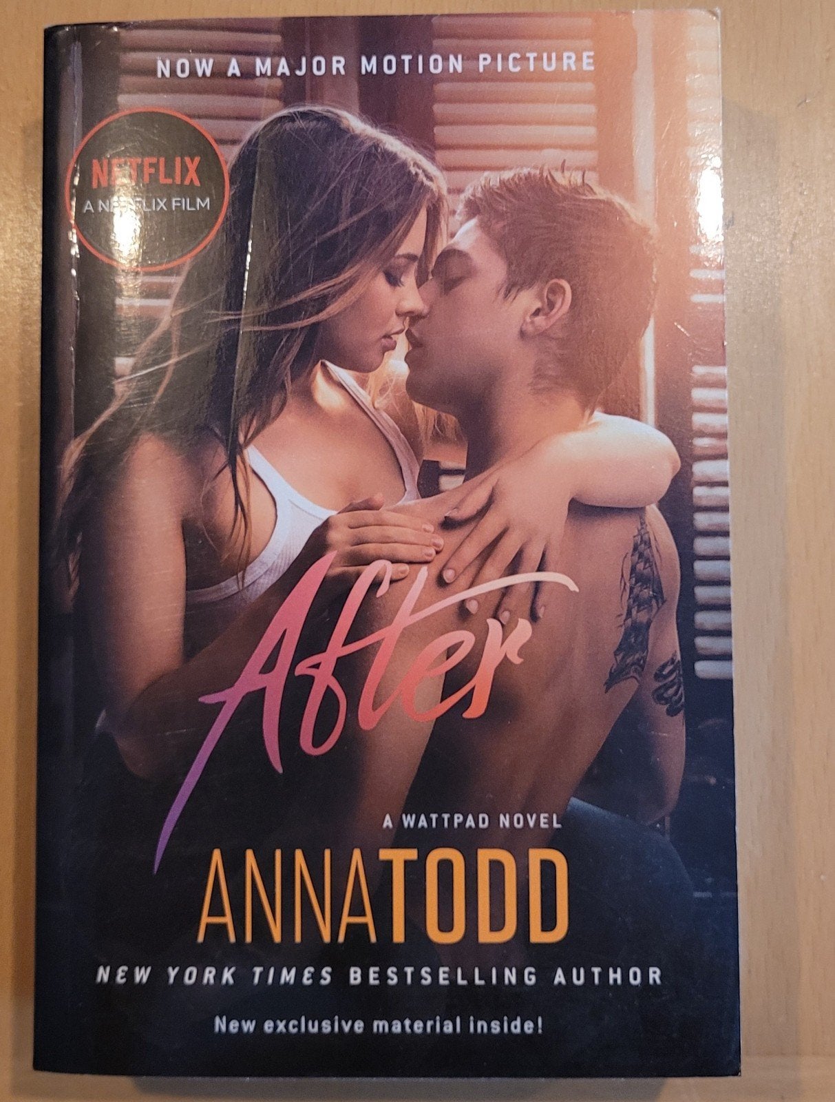 After - Anna Todd (Netflix Film Editie), Boeken, Ophalen of Verzenden, Zo goed als nieuw, Anna Todd, Europa overig