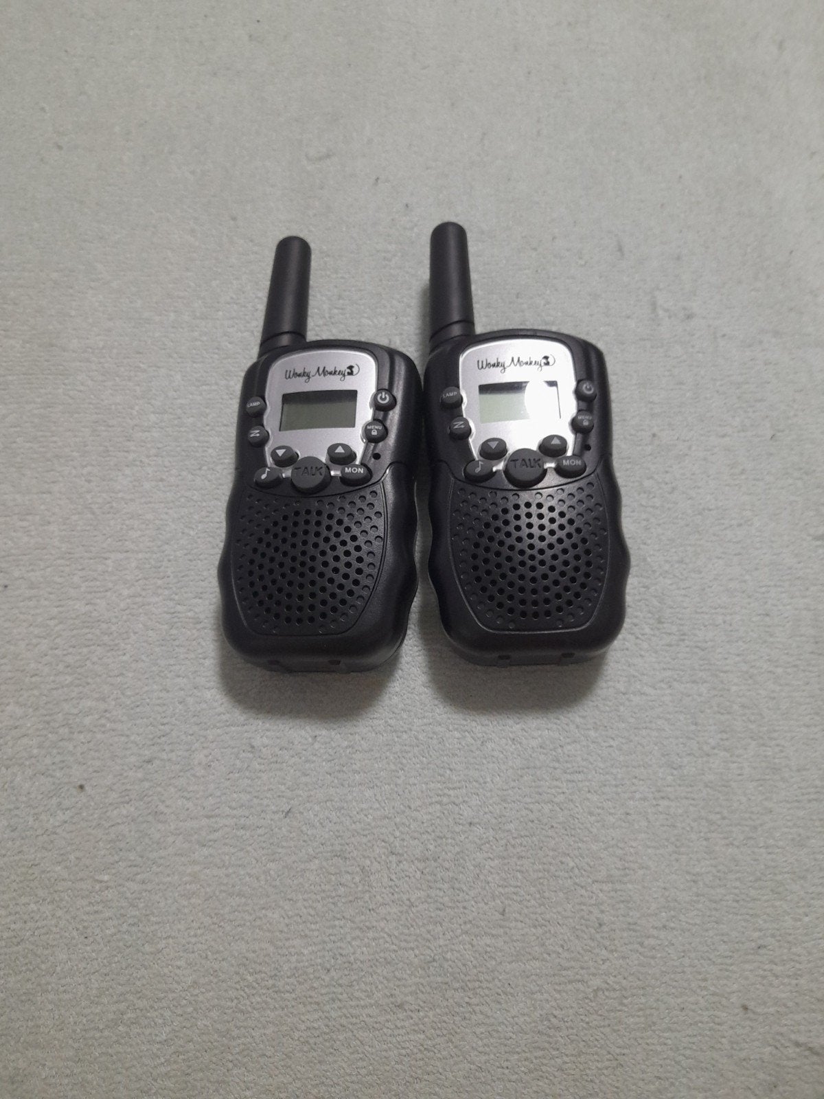 2 walkie talkie, Telecommunicatie, Ophalen, Minder dan 2 km, Zo goed als nieuw, Portofoon of Walkie-talkie