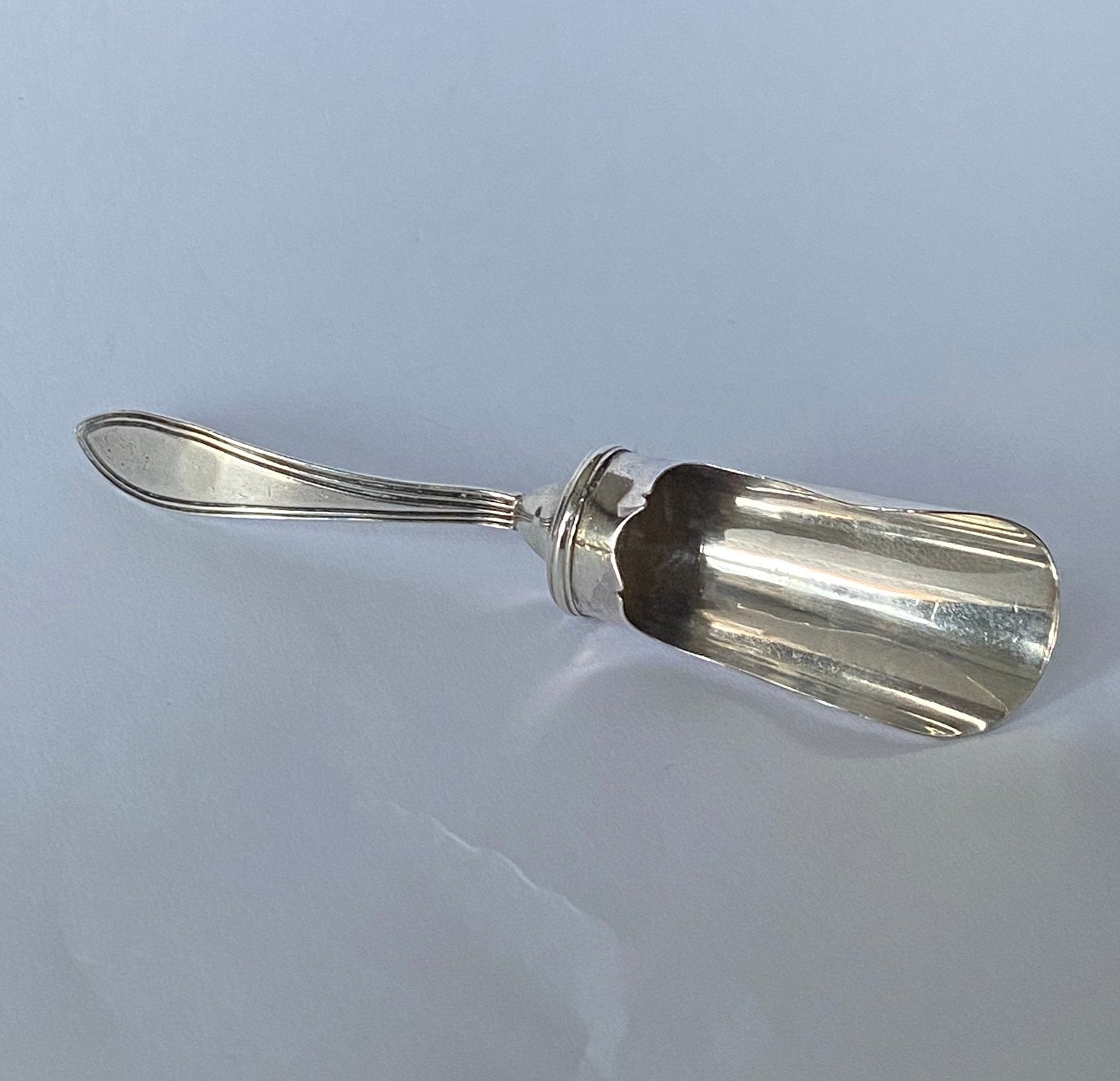 Empire zilveren suikerschep, 1811-1812, Ophalen of Verzenden, Zilver