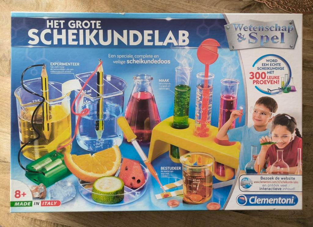Het grote scheikundelab, Kinderen en Baby's, Speelgoed | Educatief en Creatief, Ophalen of Verzenden, Nieuw, Ontdekken