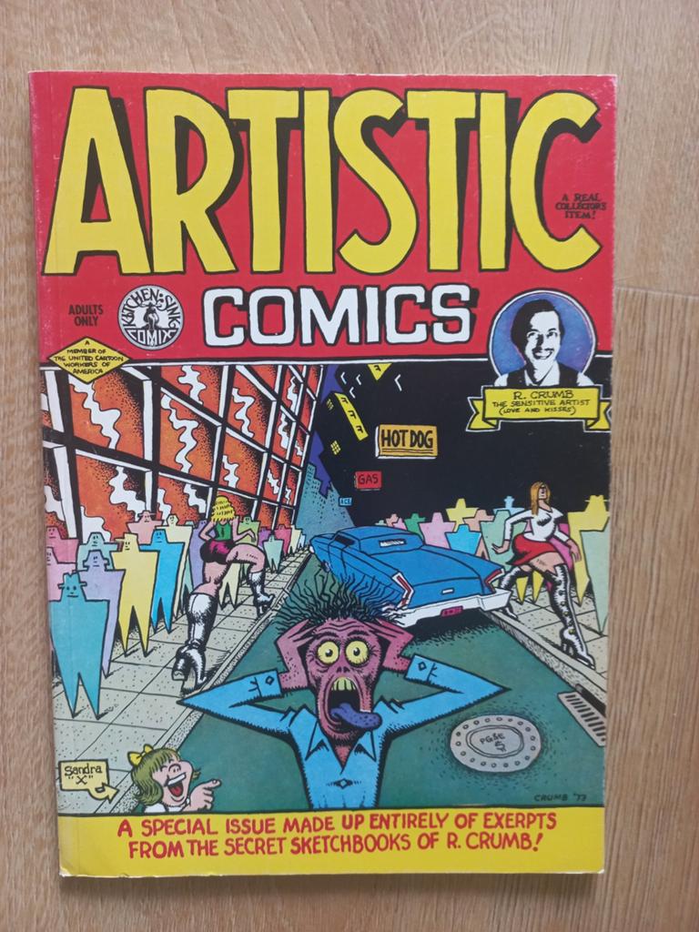 Magazines van Robert Crumb 4x, Meerdere stripboeken, Verzenden, Gelezen
