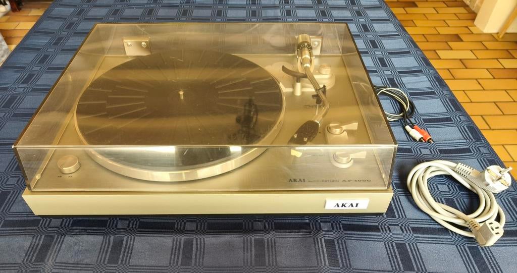 Vintage Akai AP-100C Platenspeler in zeer goede staat, Audio, Tv en Foto, Platenspelers, Gebruikt, Automatisch, Ophalen of Verzenden