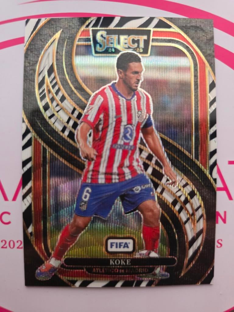 Koke FIFA Select International Zebra Short Print, Verzamelen, Ophalen of Verzenden