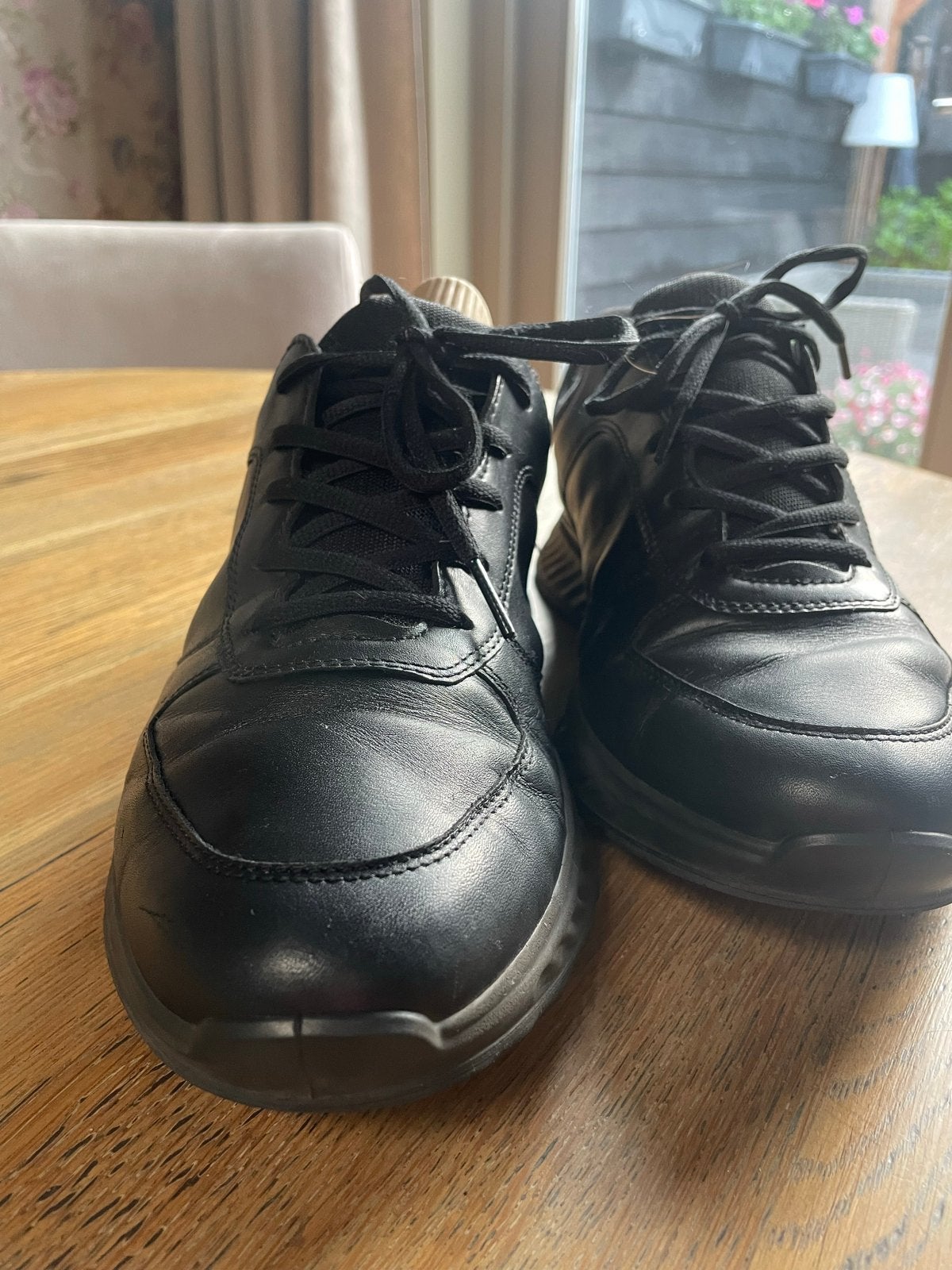 ECCO Exostride heren hiking sneakers maat 43, Ophalen of Verzenden, Gedragen, Zwart, Wandelschoenen of Bergschoenen