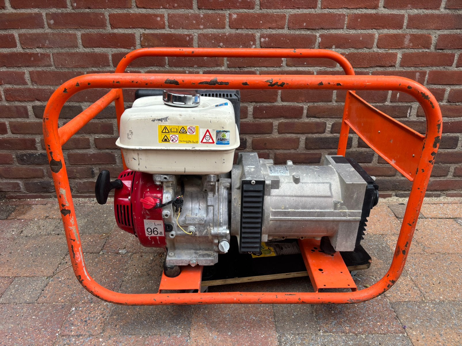 Honda GX270 Generator 4,2 KVA, Doe-het-zelf en Verbouw, Gereedschap | Overige machines, Ophalen, Gebruikt
