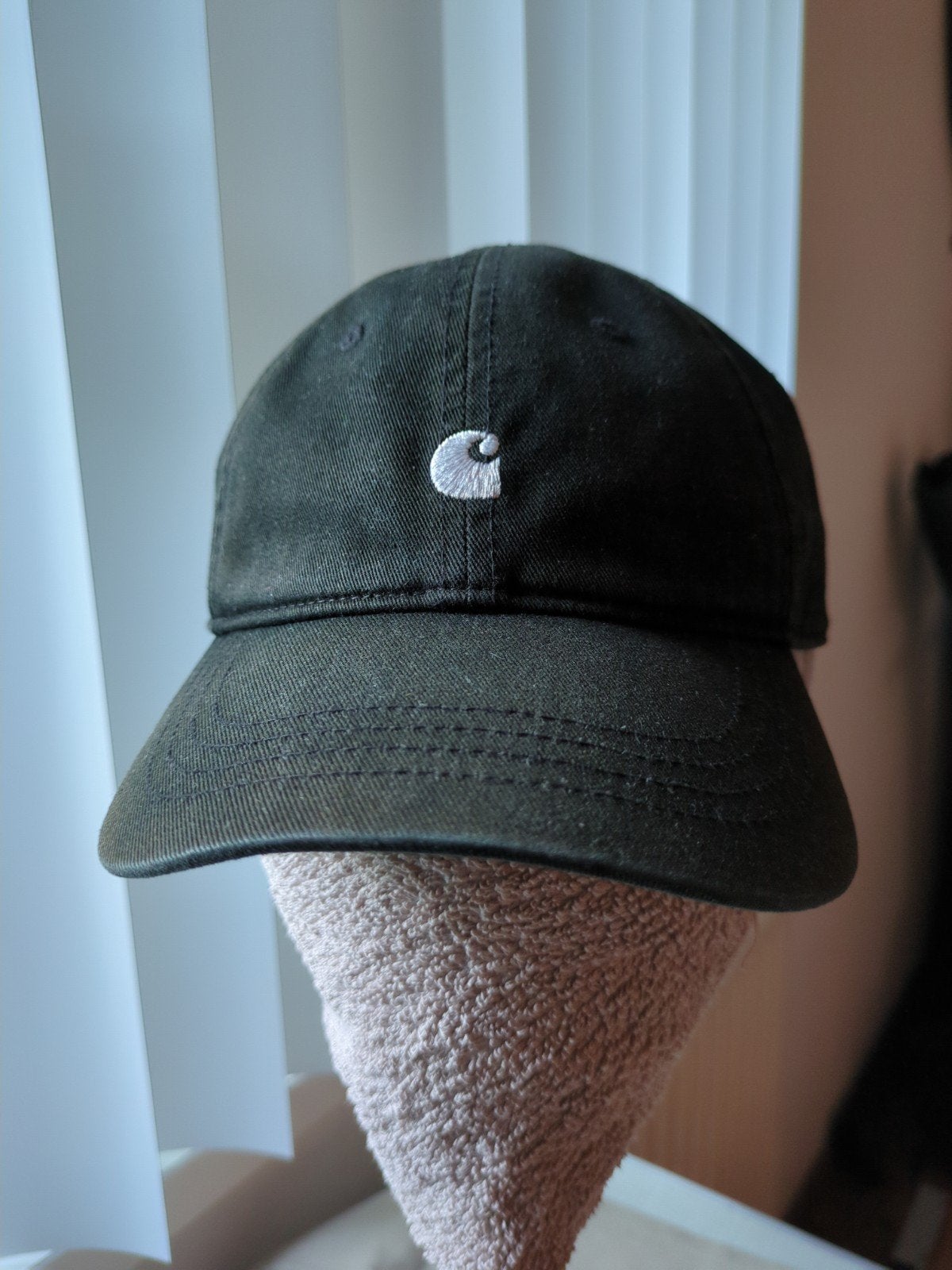 Carhartt Cap zwart met logo, Pet, Gedragen, Carhartt WIP, One size fits all