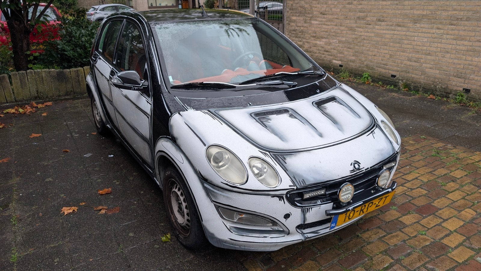 Smart ForFour 1.1 2005 Carbagerun, Voorwielaandrijving, Stof, Zwart, Origineel Nederlands