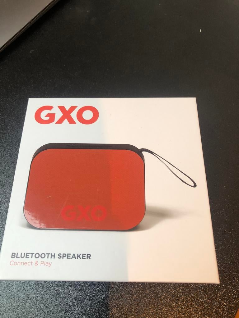 Bluetoorh speaker GXO, Overige merken, Overige typen, Ophalen of Verzenden, Zo goed als nieuw