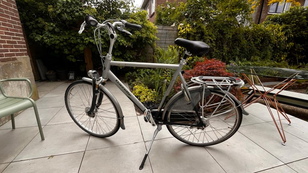 Gazelle Orange herenfiets framemaat 65, Ophalen, Gebruikt, Versnellingen, Schijfrem