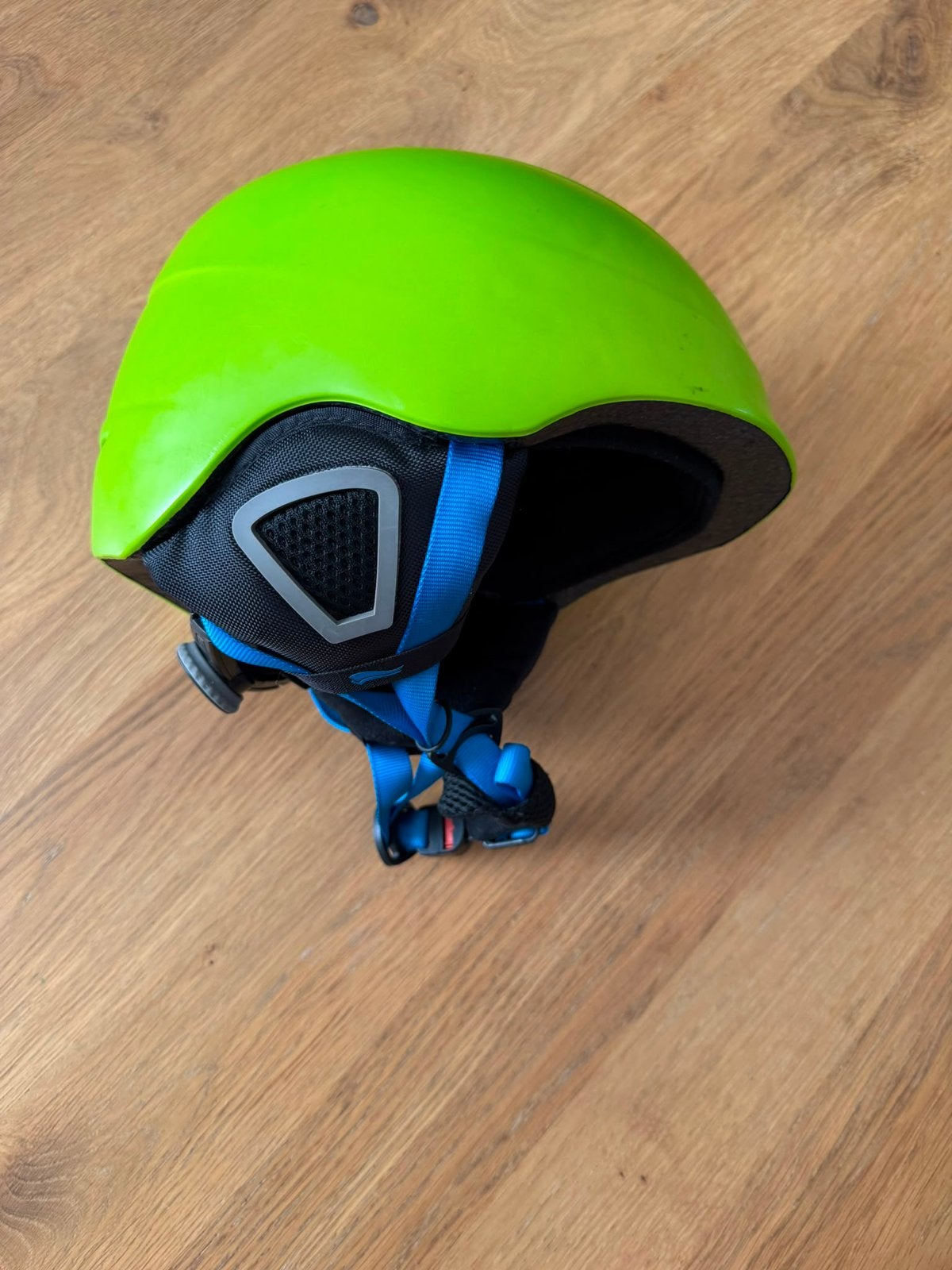 Kinder skihelm groen Decathlon voor 4-5-jarigen., Overige merken, Gebruikt, Overige typen, Ophalen of Verzenden