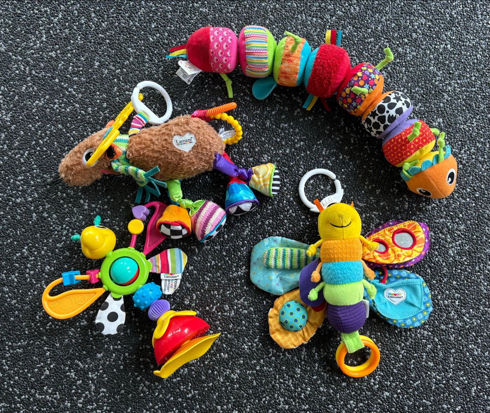 Lamaze babyspeelgoed set, Ophalen of Verzenden, Gebruikt, Overige typen, Met geluid