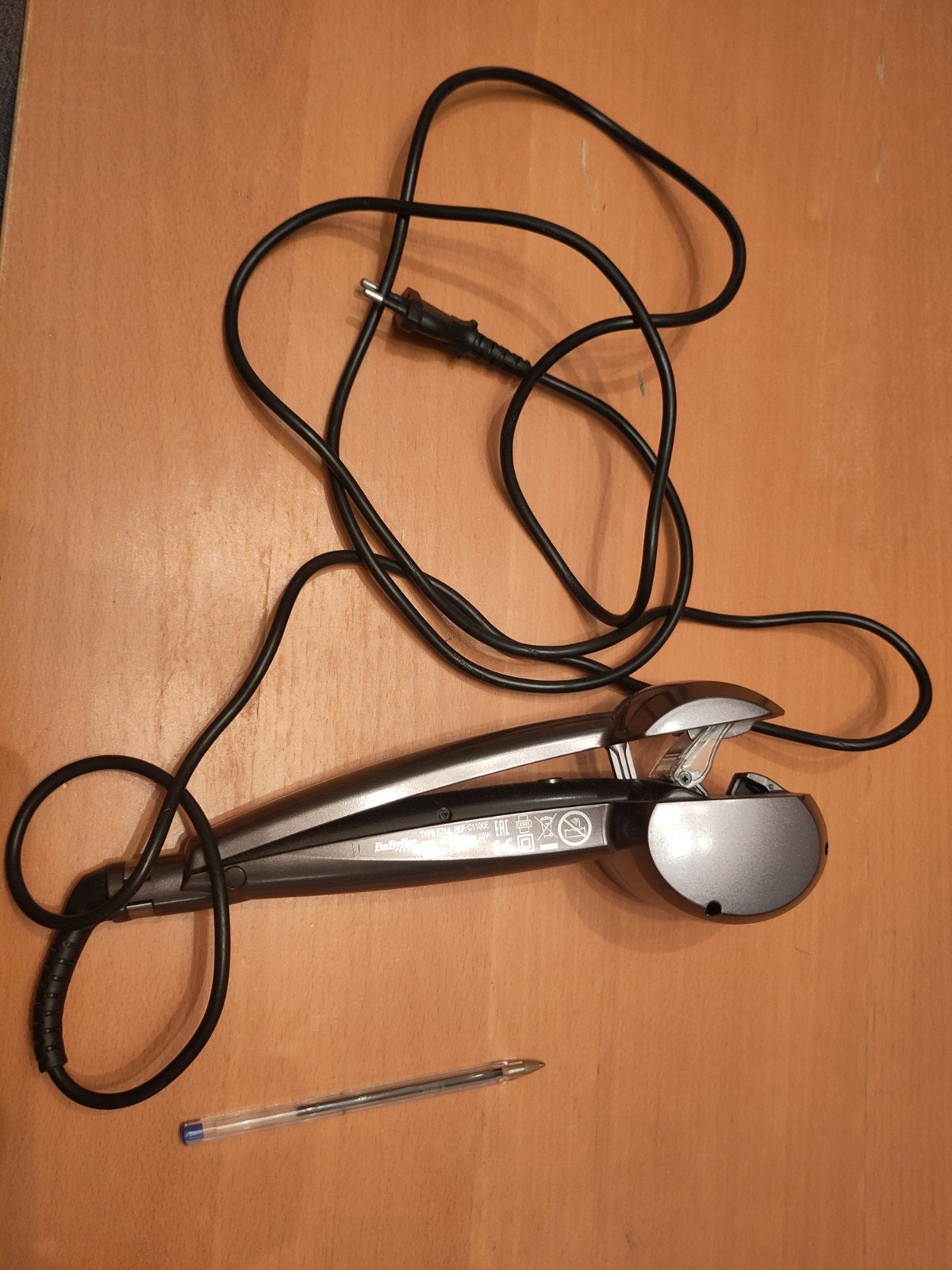 Automatische krultang Babyliss CurlSecret IonicCurler C1100E, Ophalen of Verzenden, Zo goed als nieuw, Haarverzorging