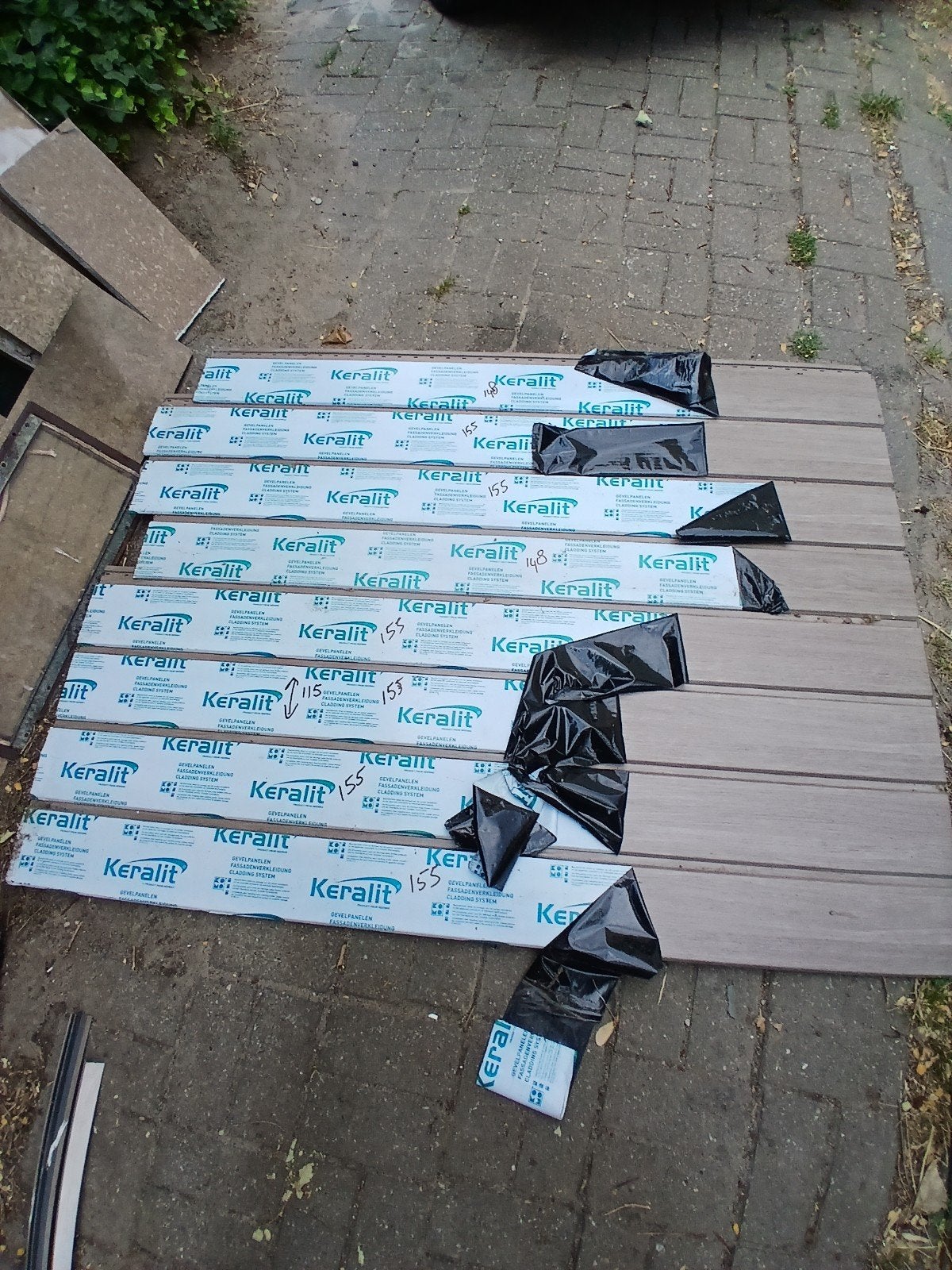 keralit bruin met hout nerf mooi, Ophalen, Nieuw