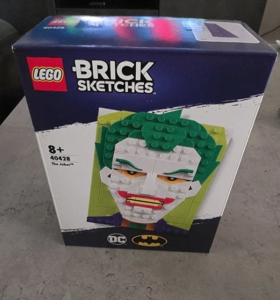 LEGO BrickSketches | The Joker 40428, Overige thema's, Lego, Nieuw, Ophalen of Verzenden