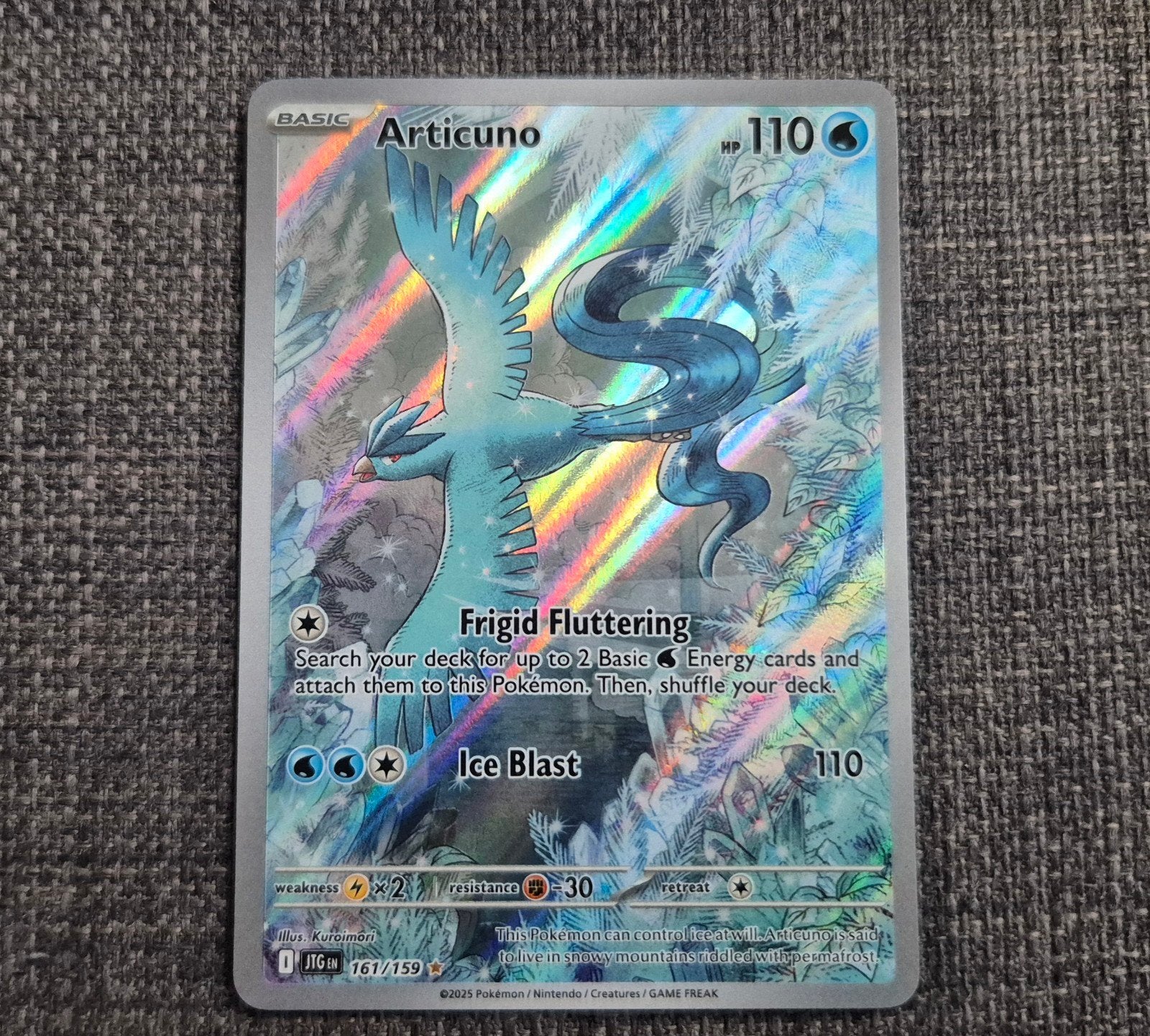 Articuno Journey Together NM Pokemon, Hobby en Vrije tijd, Verzamelkaartspellen | Pokémon, Ophalen of Verzenden, Nieuw, Losse kaart