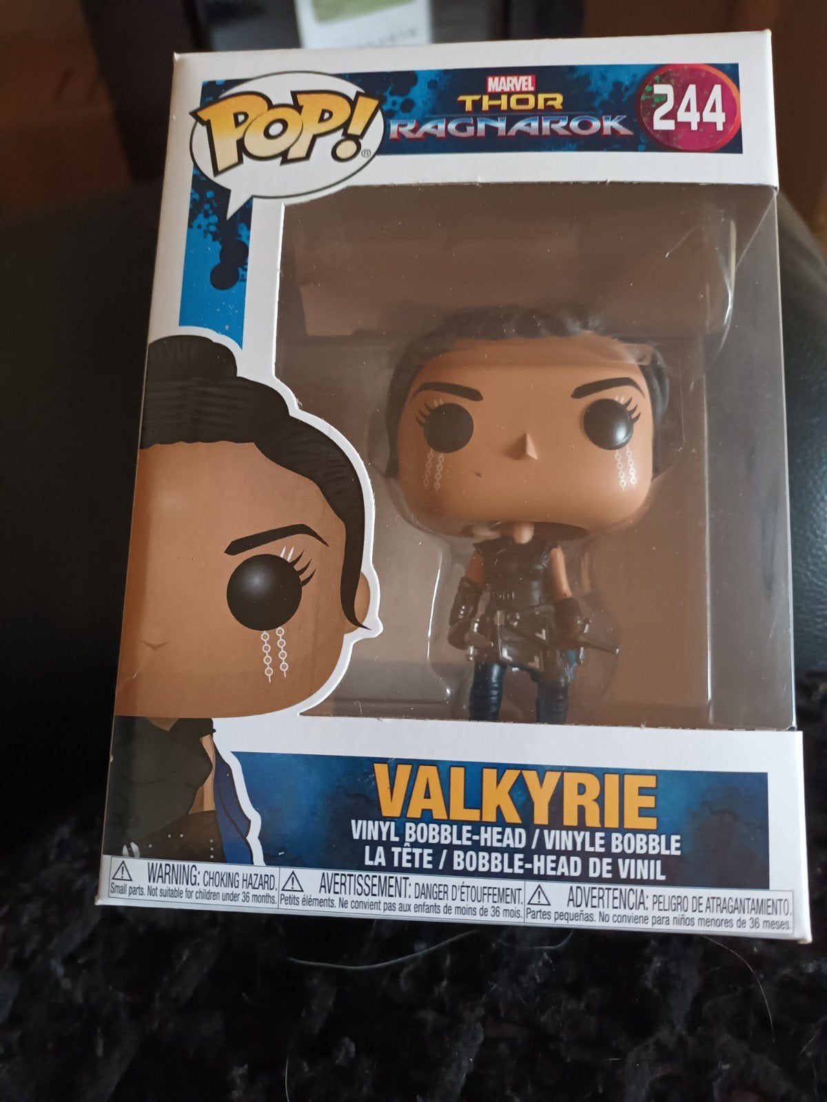Funko Pop! Marvel Thor Ragnarok Valkyrie #244, Verzamelen, Poppetjes en Figuurtjes, Zo goed als nieuw, Ophalen of Verzenden