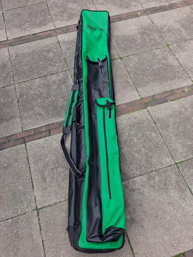 Sensas Foedraal Jumbo XL 2 Vaks, Watersport en Boten, Ophalen of Verzenden, Gebruikt, Koffer of Tas