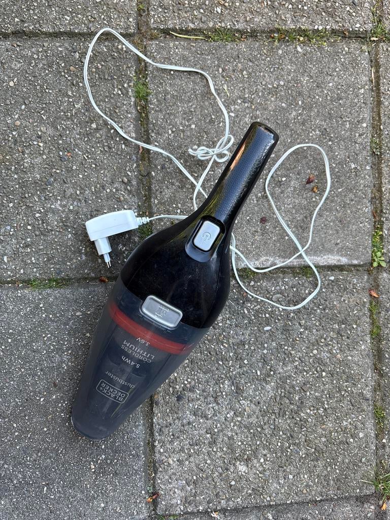 Black+Decker Kruimeldief 3.6V Lithium - Handstofzuiger, Ophalen of Verzenden, Gebruikt