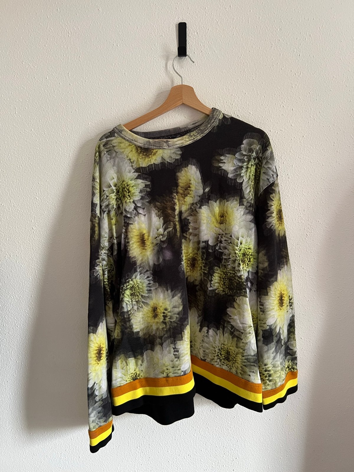 Dries Van Noten Floral Print Sweatshirt - Maat L, Ophalen of Verzenden, Gedragen