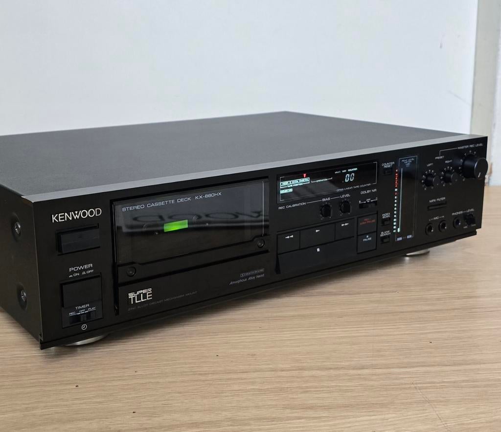 Kenwood KX-880HX cassettedeck✨️, Ophalen of Verzenden, Kenwood