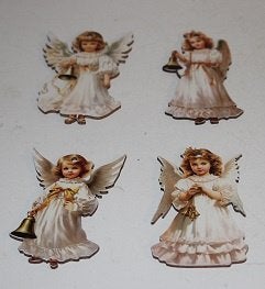 Kerstboomengeltjes 8 cm 133769, Diversen, Ophalen of Verzenden, Nieuw