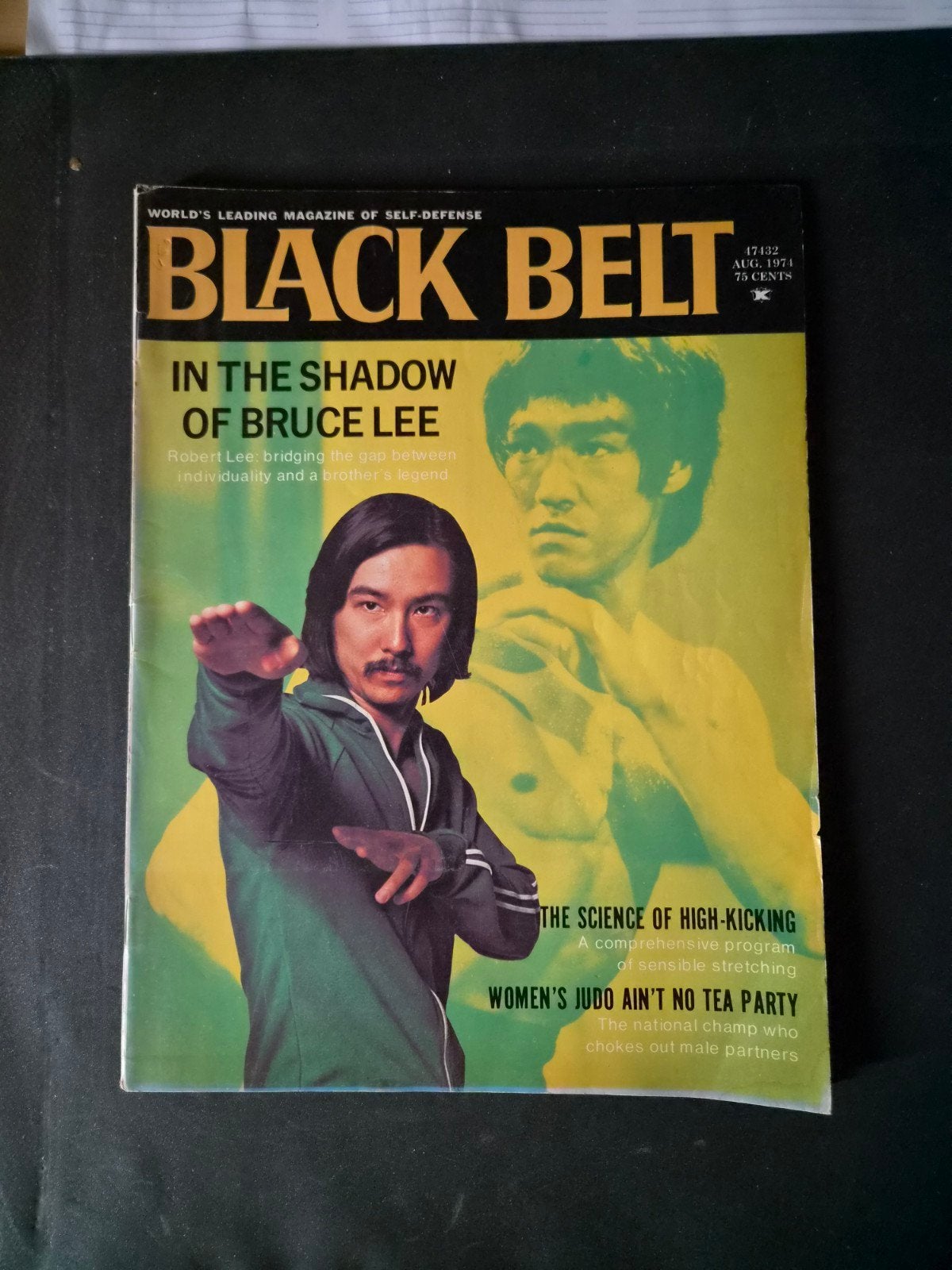 Black Belt Magazine Augustus 1974 - Bruce Lee Cover, Boeken, Ophalen, Gelezen, Overige typen