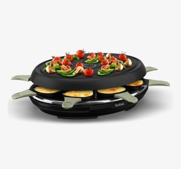Tefal Raclette Grill met 6 Pannetjes  8pers, Ophalen, Nieuw, 8 personen of meer