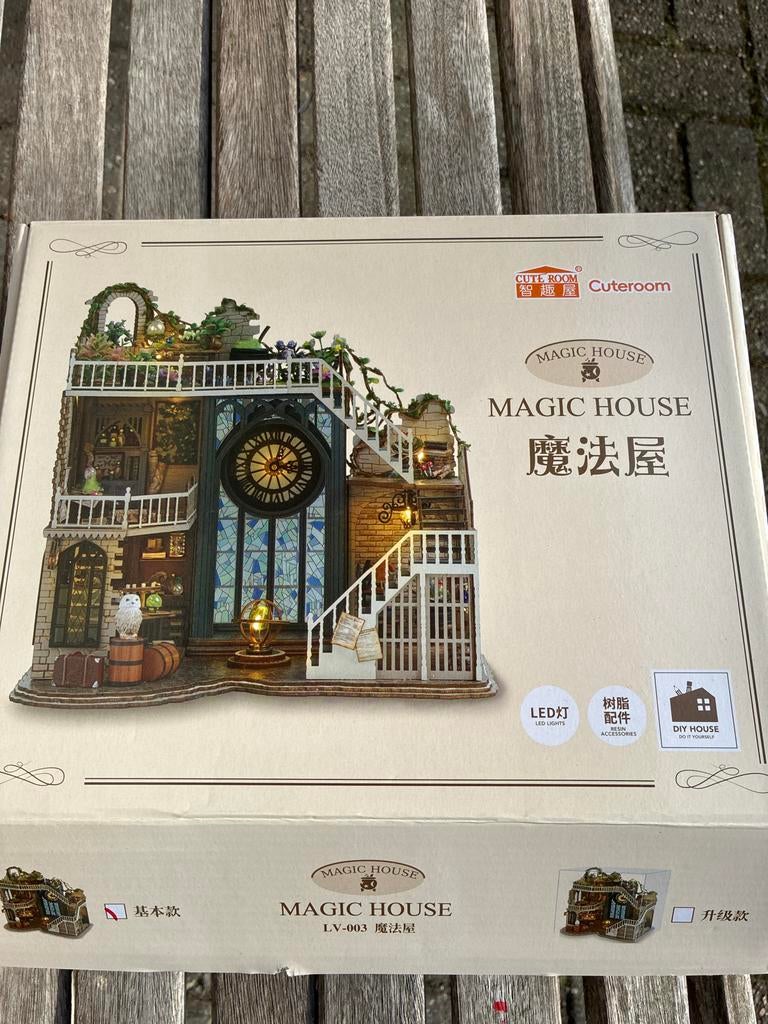 Bouwpakket Magic House - Splinternieuw DIY Huisje, Ophalen of Verzenden, Nieuw