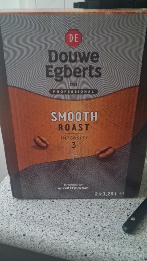 Douwe Egberts koffie extract vloeibaar 2x 1,25L Cafitesse, Ophalen of Verzenden