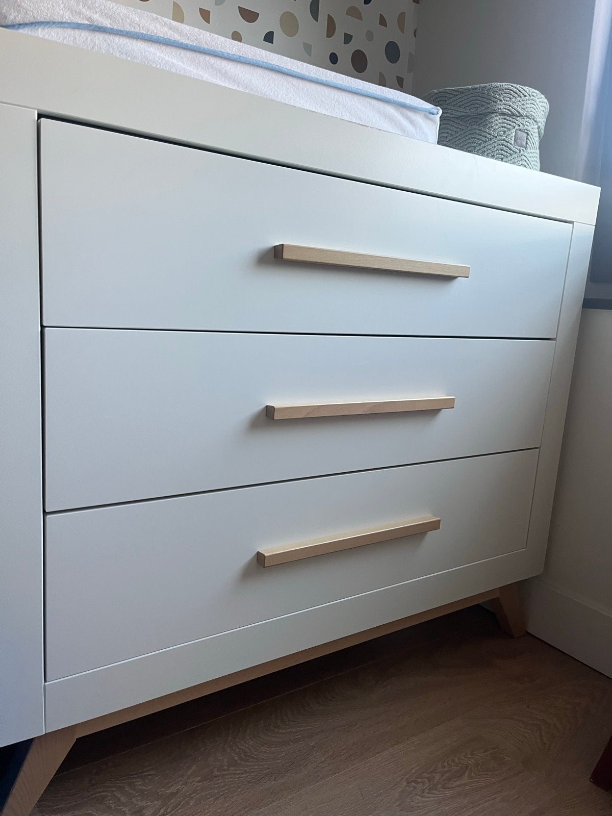 Bopita Fenna Commode Wit/Naturel - Zo goed als nieuw, Ophalen, 50 tot 70 cm, 100 cm of meer, Zo goed als nieuw