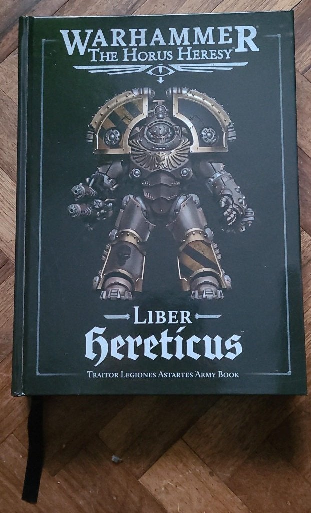 Liber Hereticus (Horus Heresy), Hobby en Vrije tijd, Wargaming, Ophalen of Verzenden, Zo goed als nieuw, Overige soorten, Boek of Catalogus