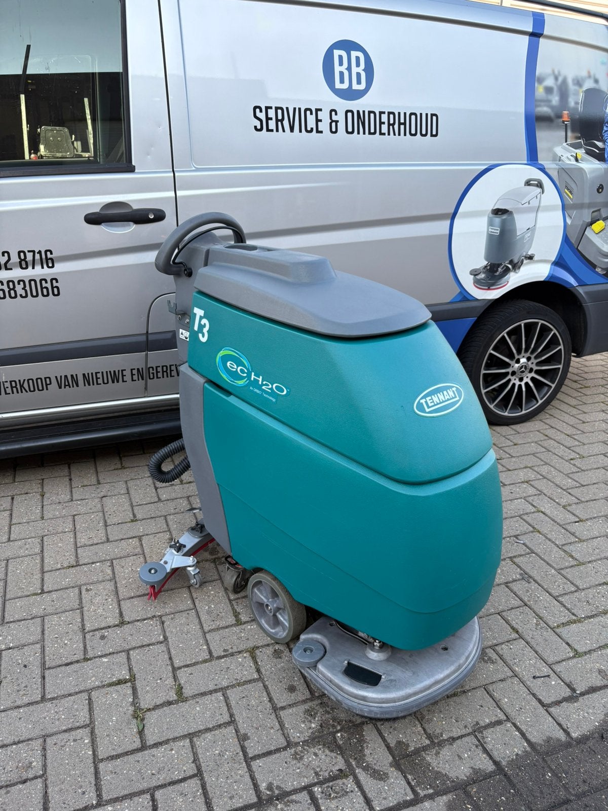 Schrobmachine Tennant T3 Nieuwe accus, Ophalen of Verzenden, Zo goed als nieuw