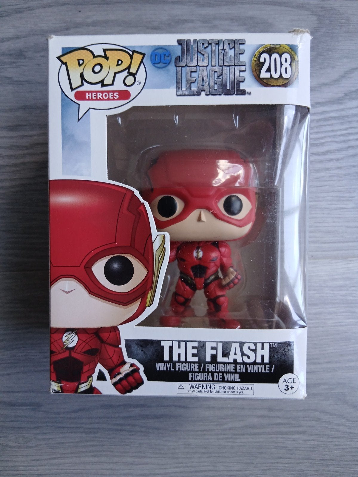 208 The Flasg Justice League Funko Pop Heroes, Ophalen of Verzenden, Zo goed als nieuw
