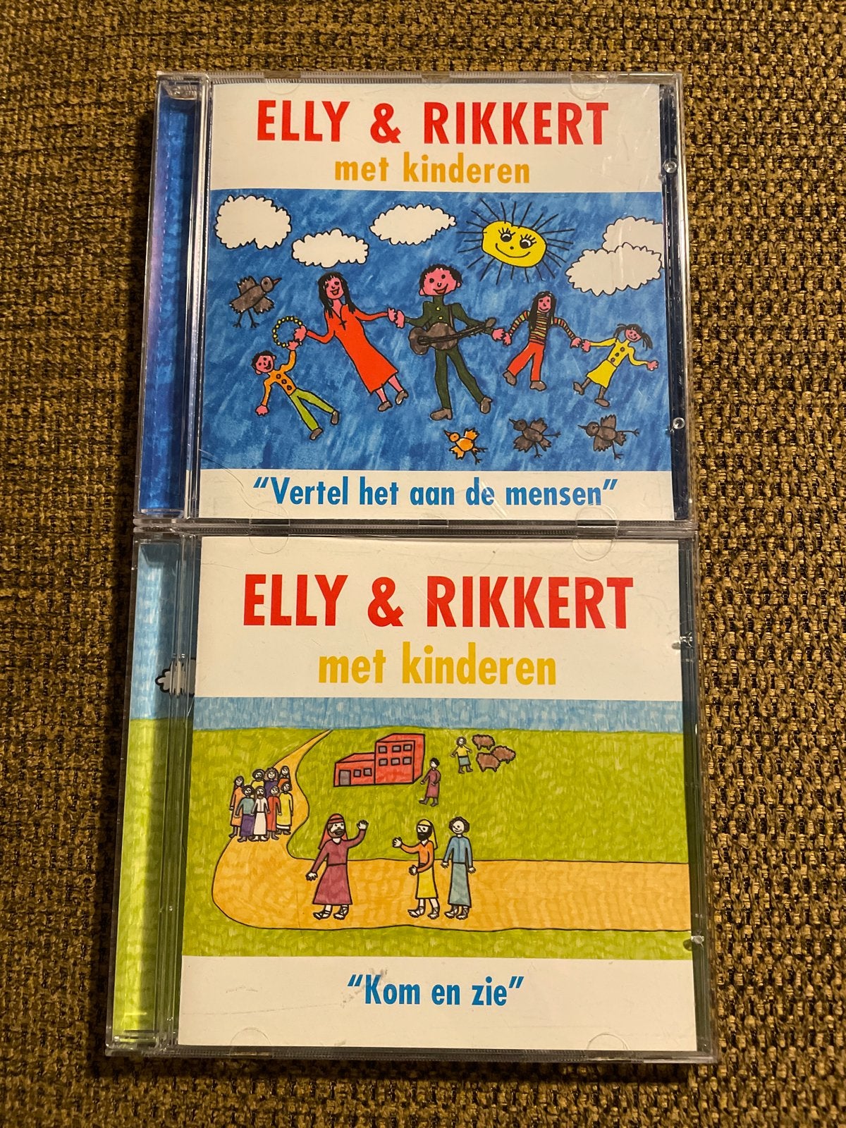 Elly & Rikkert met kinderen - Vertel het aan de mensen & Kom, Ophalen of Verzenden, Inclusief boekje, Muziek, Album