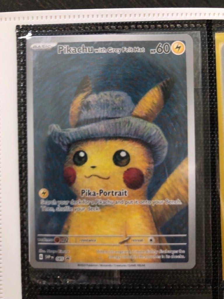 Pikachu van Gogh with grey hat, Ophalen of Verzenden, Nieuw