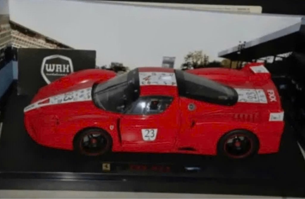 1:18 Ferrari FXX #23 Hotwheels elite in box WRH, Hobby en Vrije tijd, Verzenden, Zo goed als nieuw, Auto, Hot Wheels