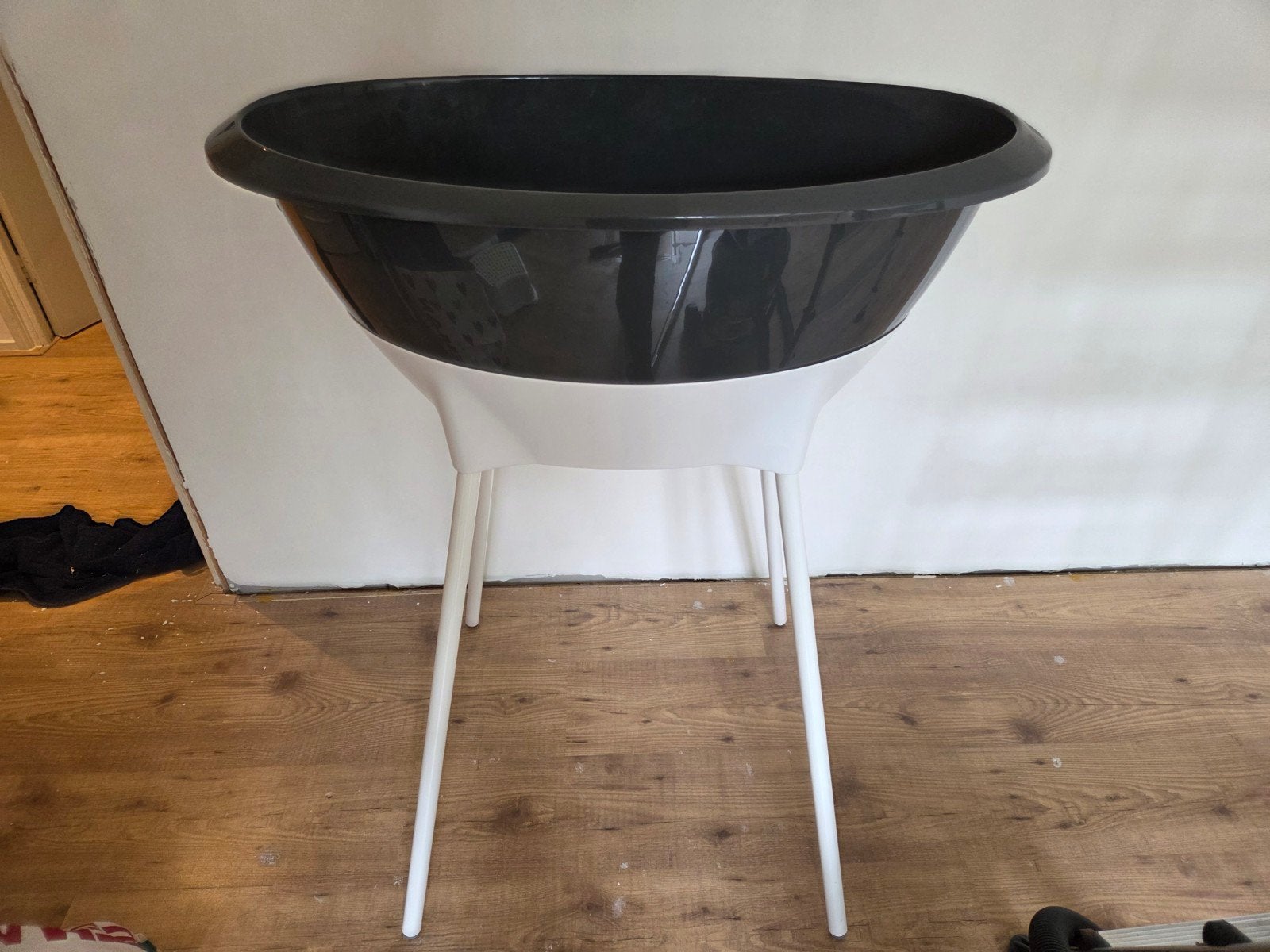 Luma Babybad met accessoires en Tummy Tub functie, Zo goed als nieuw, Badje, Standaard, Ophalen