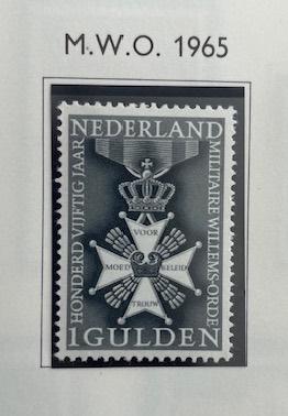 1965 Postfris Militaire Willems-Orde NVPH 839 , Ophalen of Verzenden, Na 1940, Postfris